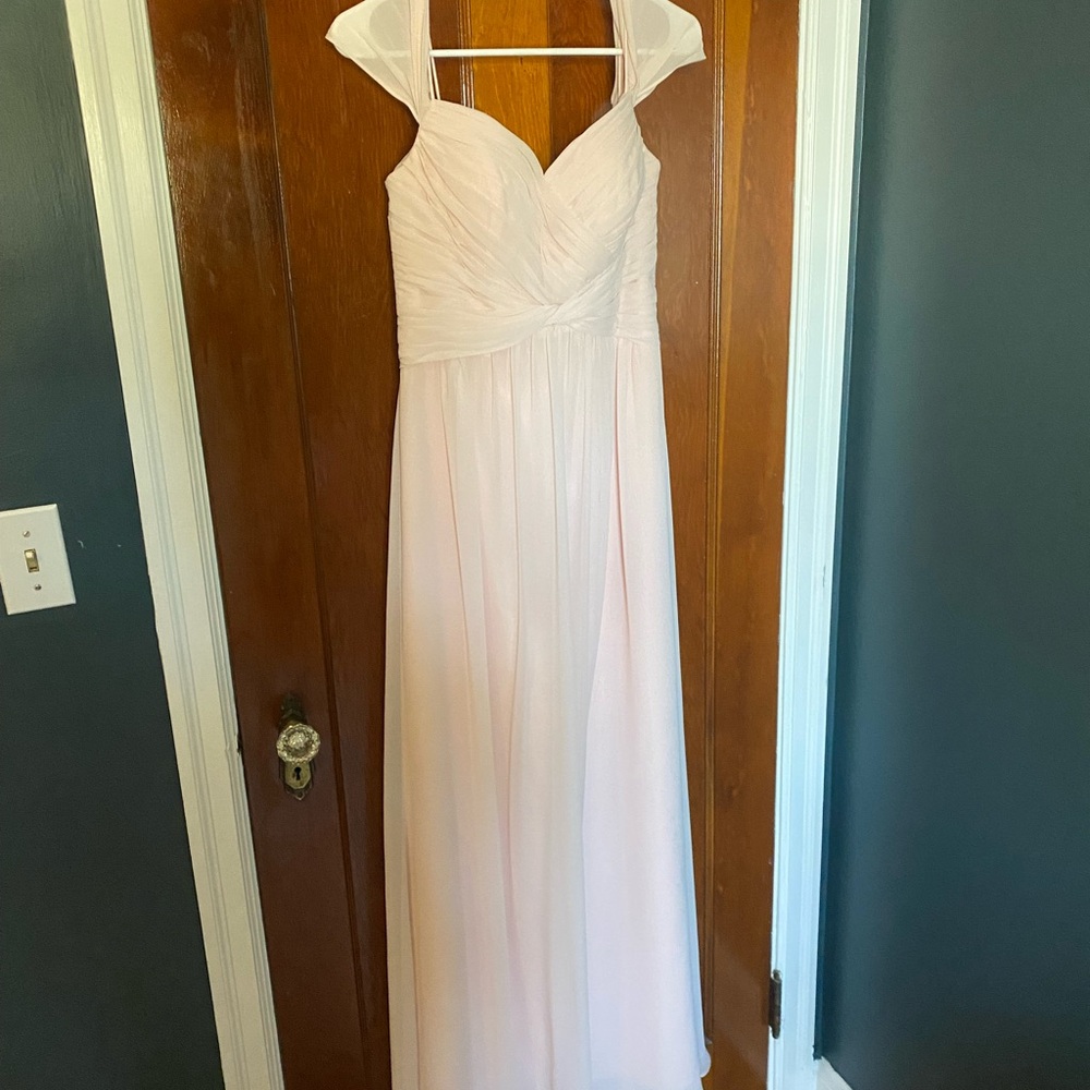 Elegant Pink Evening Gown